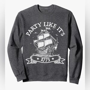 NEW FUNNY July 4 - Memorial Day Patriotic
2 XL GREY Sweatshirt